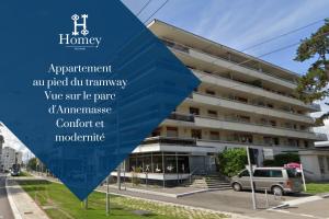 Appartements Homey Cute - Parking inclus - Proche Geneve : photos des chambres