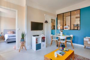 Appartements 200m plage de l'Ecluse- Dinard- Logement pour 2 : photos des chambres