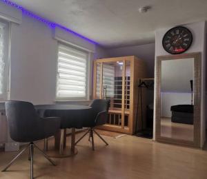 Wohnung am Kurpark mit privater Innensauna & LED! Schlüsselbox
