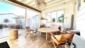 Maisons de vacances VILLA LANDES ANGELES - Maison avec piscine a 6km de l'ocean : photos des chambres