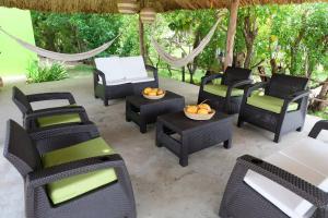 Cabaña en primera línea de playa en San Antero con Aire AC y 5 habitaciones