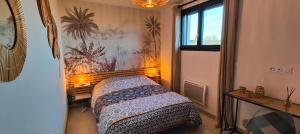 Chambre entre mer et montagne