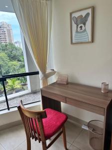 Bonito depa san isidro cama queen home office wifi y cochera