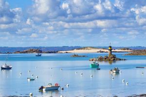 Appartements Appartement au centre de TREBEURDEN et a 500m de la plage - Ref 665 : Appartement 2 Chambres