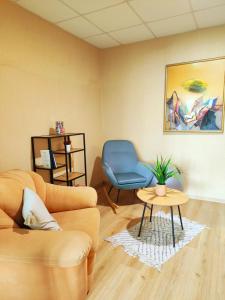 Orange Couch Apartment