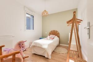 Maisons de vacances Cocon apaisant sur le Bassin d'Arcachon : photos des chambres