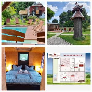 Ferienhaus mit Garten, Pool und Gastraum im Vogtland bis 25 Pers