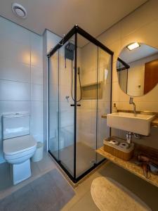 Studio 250mts da PRAIA I Piscina com VISTA PANORÂMICA em ROOFTOP I ACADEMIA I HOME OFFICE I WiFi 100Mbps