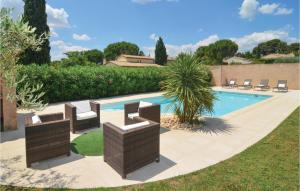 4 Bedroom Beautiful Home In Calvisson