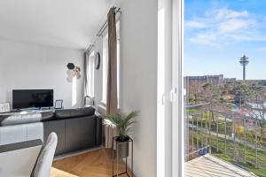 FeelHome-Balkon-Zentrum-6 Gäste-WiFi-Smart TV