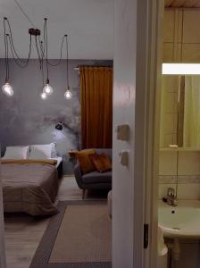 Viihtyisä 27 neliön studio Mikkelin Nuijamiehessä