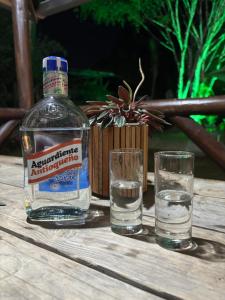 Cabaña rústica la Pradera