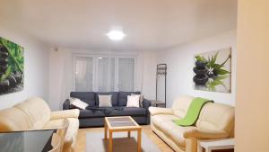 Appartements Grand Studio Independant a 30 minutes de Paris (RDC d-un pavillon) dans village bord de Seine : photos des chambres