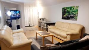 Appartements Grand Studio Independant a 30 minutes de Paris (RDC d-un pavillon) dans village bord de Seine : photos des chambres