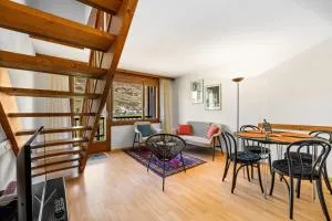 Duplex cosy aux bains de Saillon - Saxon