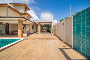 Bz67 Casa 200m da praia c piscina e sauna priv.