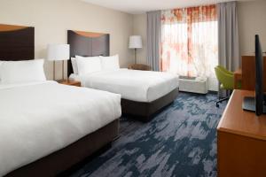 Double Room with Two Double Beds room in Fairfield Inn & Suites by Marriott Portland Airport