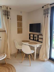 Studio en rez-de-jardin