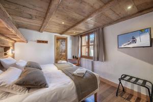 B&B / Chambres d'hotes Chalet K120 - Village du Praz - Courchevel : Chambre Double ou Lits Jumeaux