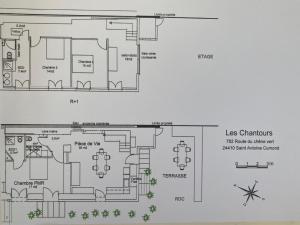 B&B / Chambres d'hotes Les Chantours : photos des chambres