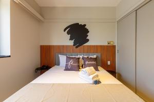 Easy Star - Prático flat próximo do Shopping Pamplona - DO03I