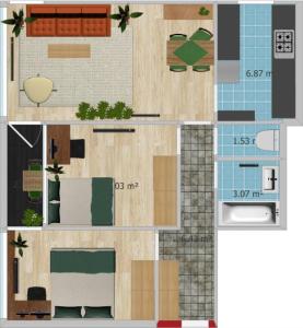 Lovely 2 bedroom flat in Fulham