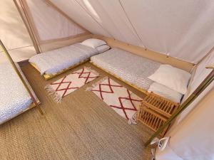 Tentes de luxe Du cote de Roussay : photos des chambres