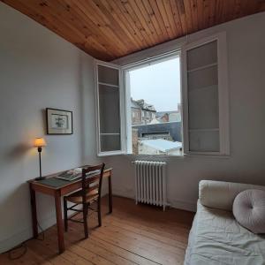 Maisons de vacances L'Eudoise Maison de ville avec jardin : photos des chambres