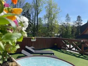 Domek Góralski W Ogrodzie z jacuzzi, basenem i sauną - 希切玛尔