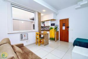 Silencioso e aconchegante studio em Copacabana