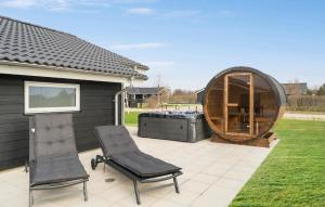 Nice Home In Tarm With Sauna