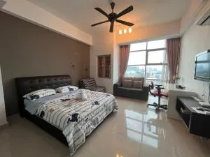 #18 Studio SS15 First Subang Courtyard--2mins to SS15 LRT !2-3PAX! - Batu Gugup