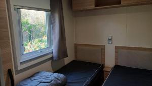 Mobil-home -Clim, TV, LV- Camping LE LAC DES RÊVES 4 étoiles - MH-A009