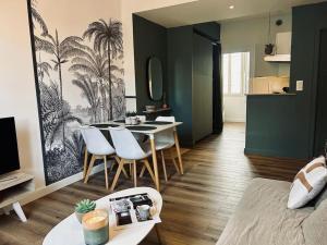 Appartements Le Nid Vert, T2 cocooning a Rennes, proche gare : photos des chambres
