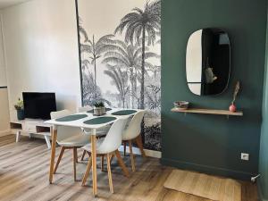 Appartements Le Nid Vert, T2 cocooning a Rennes, proche gare : photos des chambres