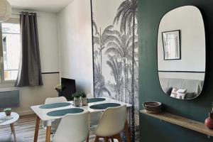 Appartements Le Nid Vert, T2 cocooning a Rennes, proche gare : photos des chambres