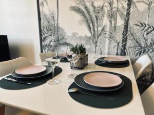Appartements Le Nid Vert, T2 cocooning a Rennes, proche gare : photos des chambres