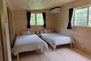 Noto cottage Hinoki no ie - Onsen in a cypress bathtub