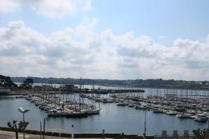 Appartements Appartement VUE MER avec loggia au port de de PERROS-GUIREC - Ref 845 : Appartement 1 Chambre