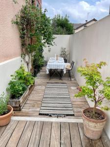 Maisons de vacances Paris JO 2024 - Maison aux airs de vacances : photos des chambres
