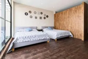 602 Private Terrace apt AC Rooftop - Мехико