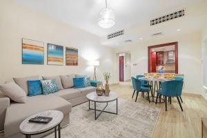 FIRST CLASS Walk to Dubai Mall from This Chic 2BR with Balcony Views