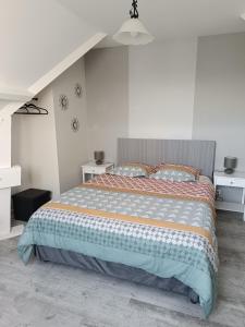 Maisons de vacances Grande Maison de plain pied avec jardin arbore. : photos des chambres