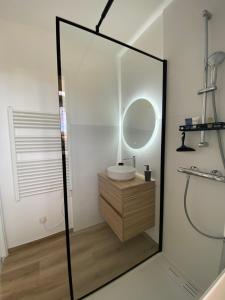 Appartements VUE MER et SOLEIL LEVANT AU BELVEDERE : photos des chambres