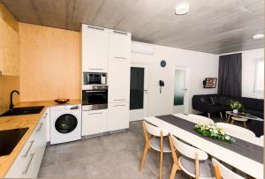 Apartment with Panoramic View and Terrace room in Residence Trafick