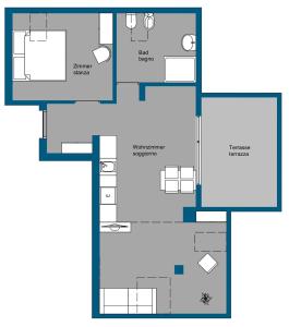 Apartment with Mountain View