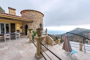 BIRDS EYE VILLA Luxury Castle Paranomic Views of Monaco Monte Carlo Hills & Sea
