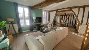 Le Cœur du Bien-être - Gîte grande capacité - 6 chambres - Superbe emplacement - Vue Seine - Décoration soignée - Coin touristique - 圣皮埃尔拉吉尔