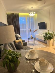 Apartamenty Kielce- Apartament Komfort przy Baseny Tropikalne, Kadzielnia, parking, faktura, centrum