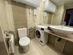 Next to the Ski Lift Downtown Bansko